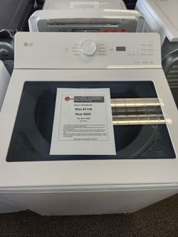 5.0 cu.ft. SMART Top Load Washer in Alpine White with TurboWash, Easy Unload and Al Sensing