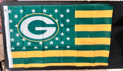 Green Bay Packers team Flag. Brand New