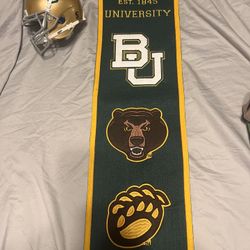 Baylor Helmet & Banner bundle