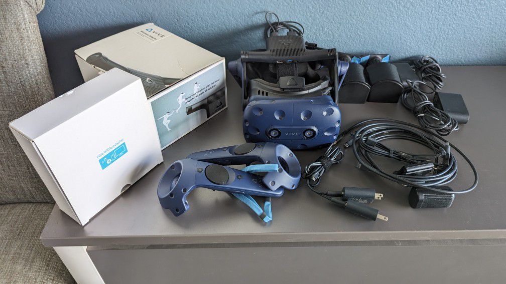 Vive Pro VR - Complete set with wireless adapter
