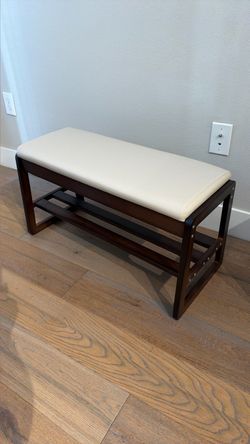Bench w/ Storage (31” long)