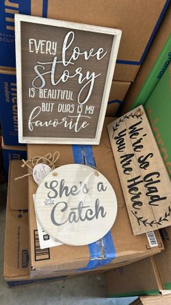 Wedding plaques