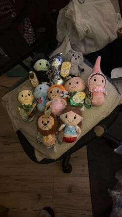 New! Wizard Of Oz Itty Bittys! All 10 Collectible Plush!