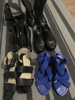 Size 2 to 3 youth girl shoes sandals boots
