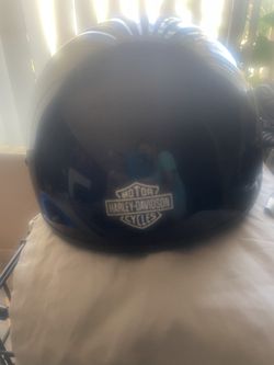 Harley Davidson Cop Chop Helmet/gloves 