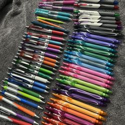 Massive Lot Various Type G E L pens, Retractable & More 