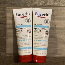 Eucerin Advanced Repair Cream 8 Oz $5 Each