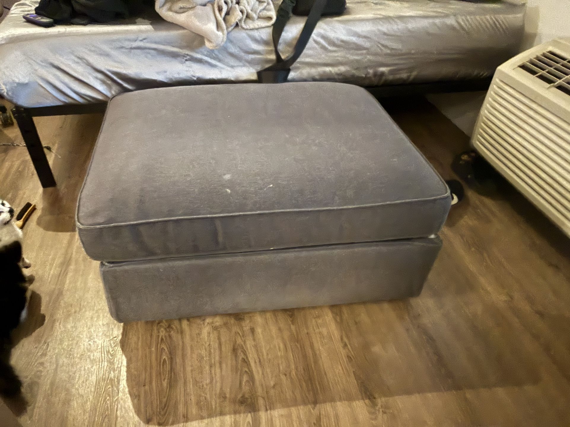 Grey Ottoman