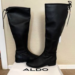 Aldo Black Boots Size 7 