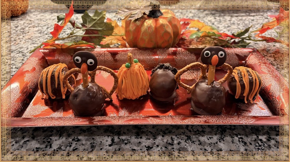 Thanksgiving Oreo Truffles