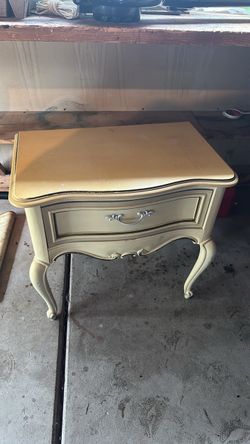 Vintage French Provincial side table