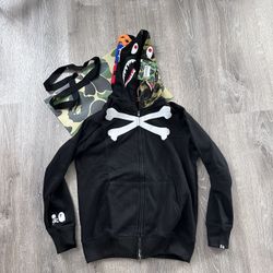 BAPE x Neighborhood Collaboration Hoodie New With Tags And Bags