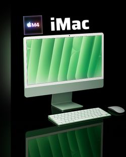🌟 🔥 Apple iMac 24” M4 — 16GB / 256GB — Green — Brand New 🔥
