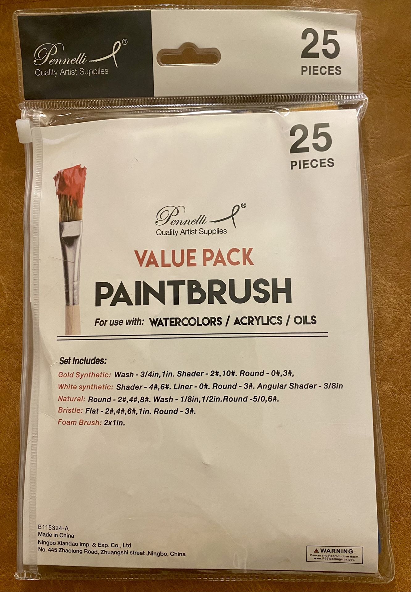 Paintbrush Set Of 25