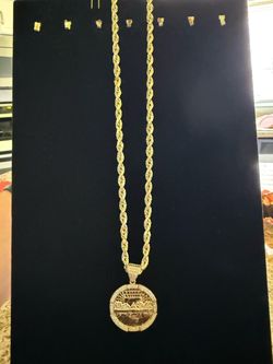 GOLD ROPE CHAIN 10k