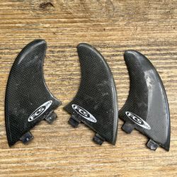 Carbon FCS1 PR Tri Fin Set