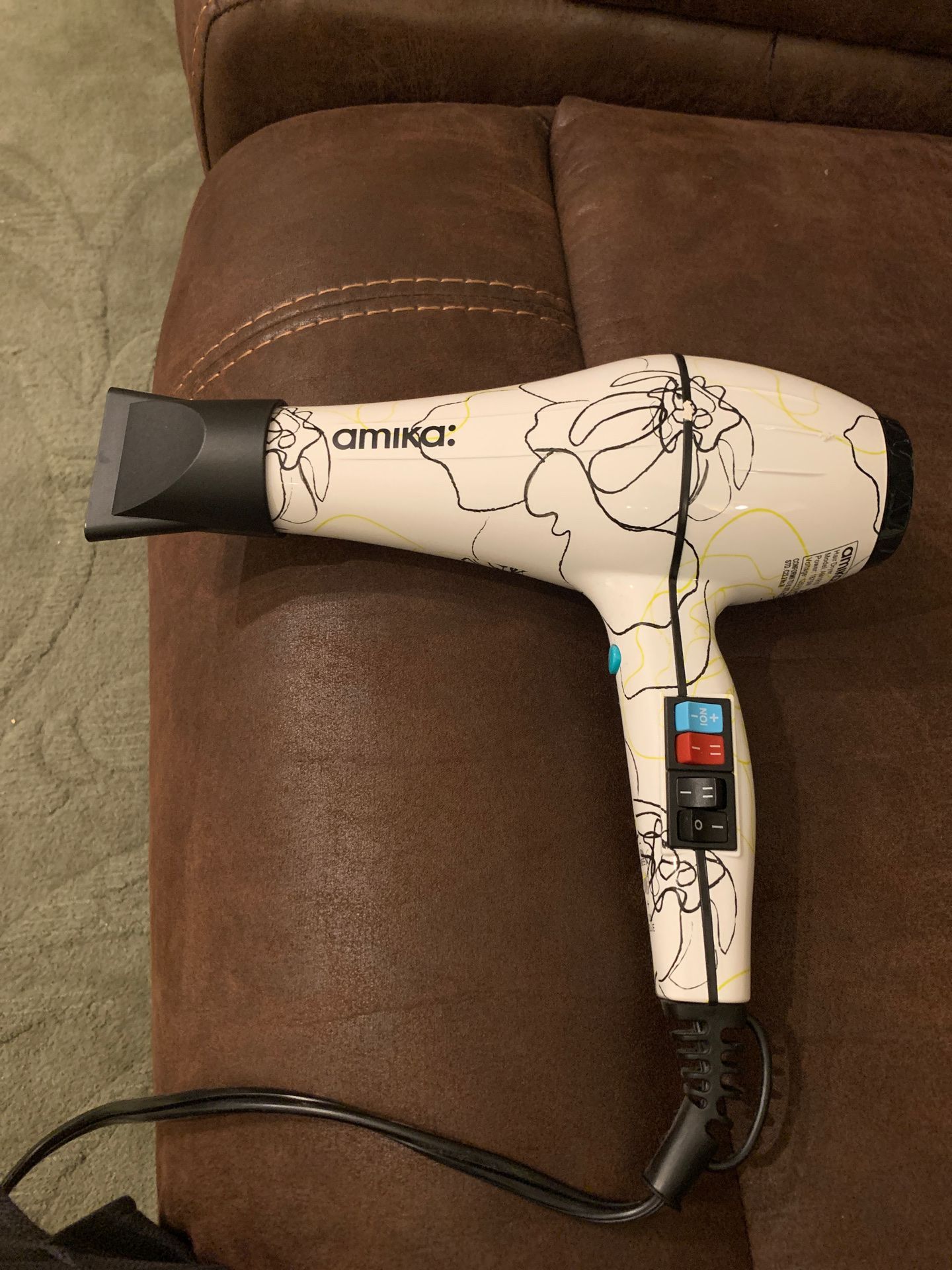 Amika: hair dryer never used ($200 when new) 1875watts