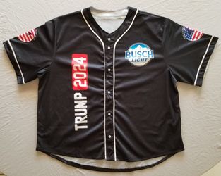 Trump 2024 Busch Light Cillin Like A Felon Baseball Shirt 