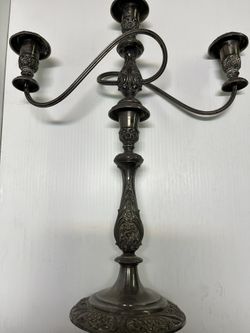 Antique 2 Stick Candleholder