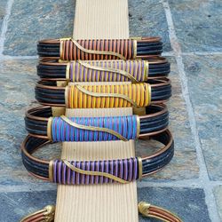 New West African Copper Beach Bracelets 