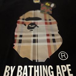 Burberry Bape Shirt Size Medium