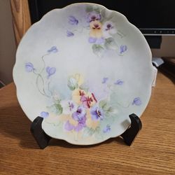 J&C Bavaria Hand-Painted Porcelain Plate Mint