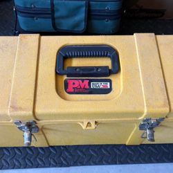 Large yellow toolbox