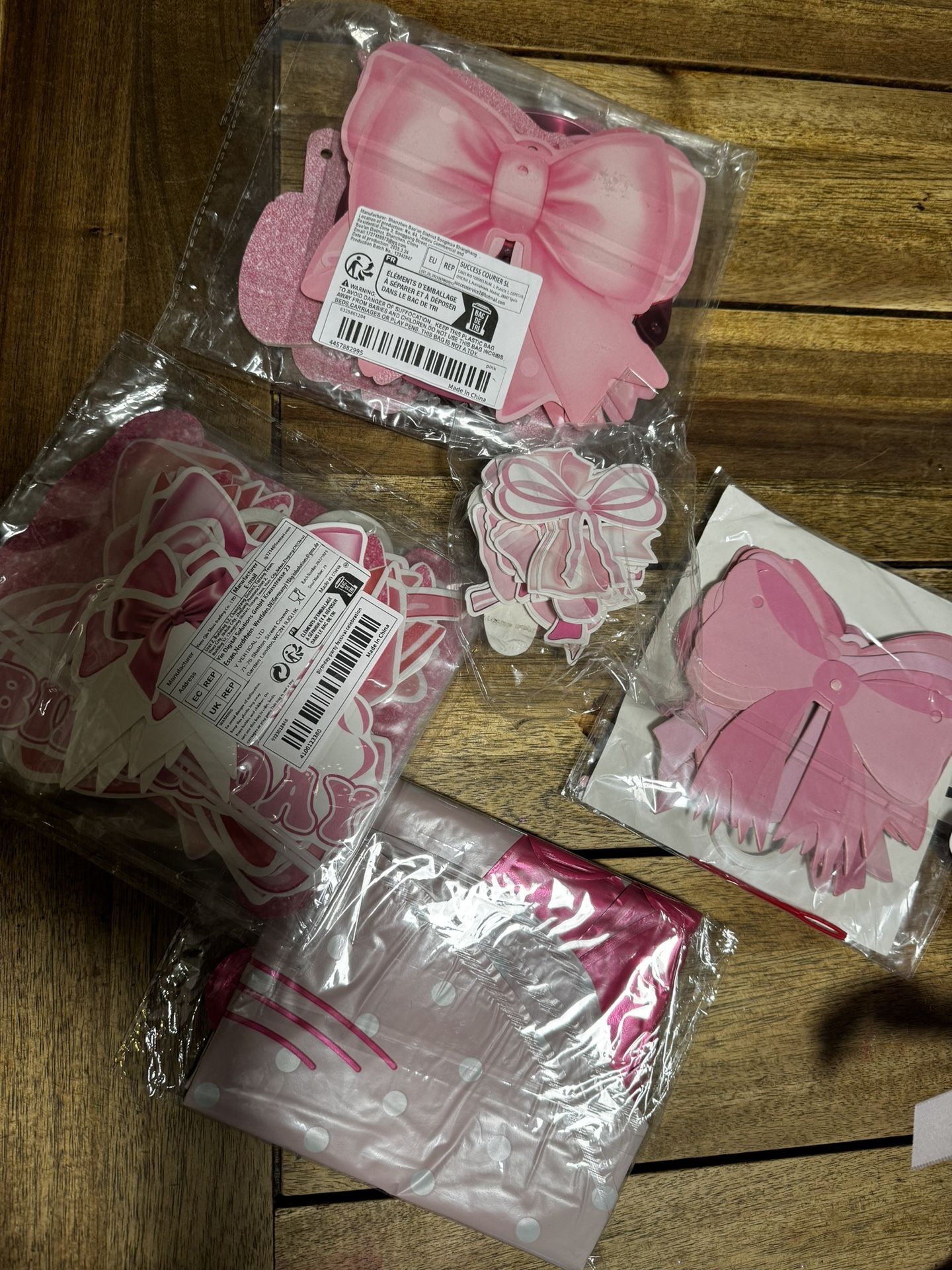 New Leftover Coquette Party Decor