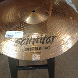 Scimitar Top & Bottom Hi Hat Cymbals 