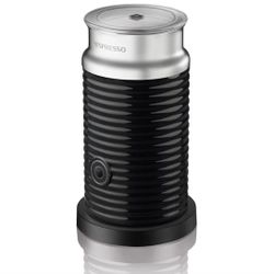 Nespresso Aeroccino 3 Milk Frother, Black, Steel
