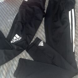 2 Brand New Adidas Tights With Taggs Attatched 