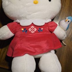 Vintage Early 2000’s Hello Kitty Plush – 24” Tall – Rare Collector Piece