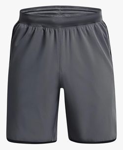 Under Armour Men's HIIT Woven 8-Inch Shorts, (012) Pitch Gray / Black, 3X-Large