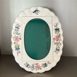 Vintage Aynsley Pembroke English Bone China Picture Frame, Made In England 