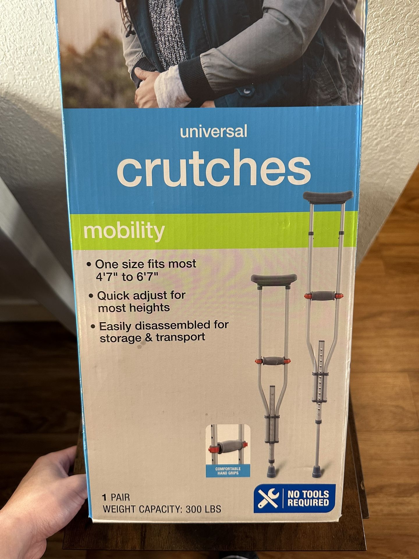 CVS Health Universal Crutches – Barely Used (Like New)