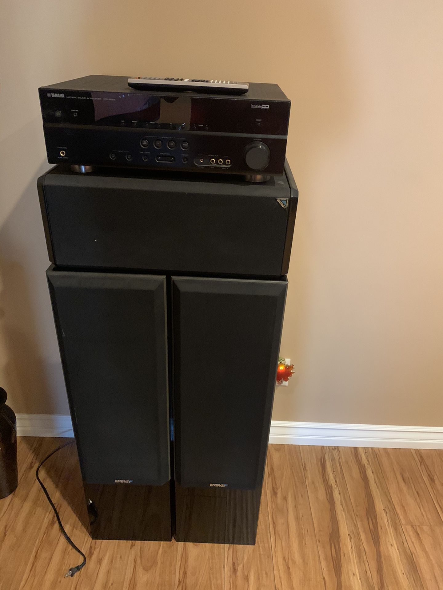 Energy/Yamaha home theater system