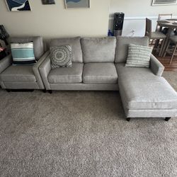 Sofa and Chair