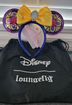 Loungefly Disney Beauty and the Beast Minnie Ears Headband