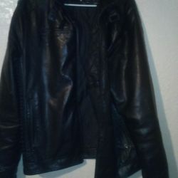 Nice Used Men's Leather Jacket. Xl
