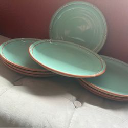 8 Boulder Ridge Dinner plates by Notitake