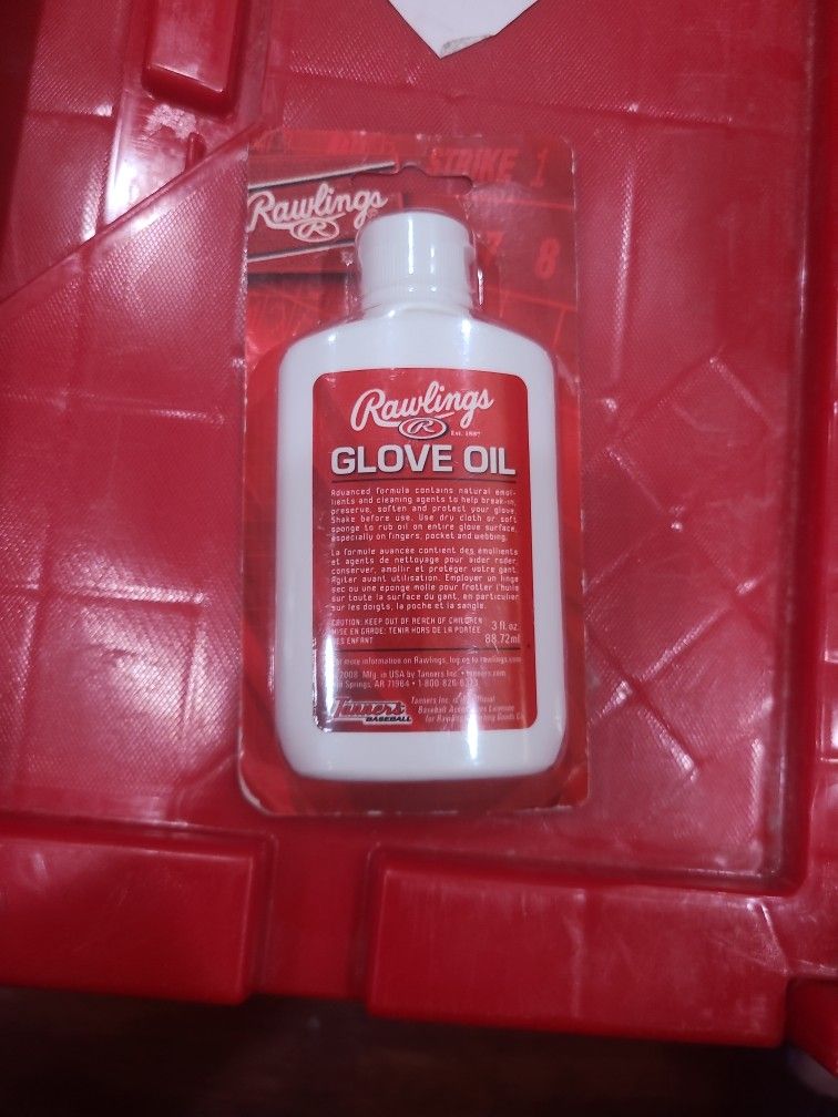 RAWLINGS Glove Oil 3 Fl Oz. New