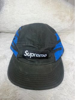Supreme - Zebra Camp Cap blue fair condition