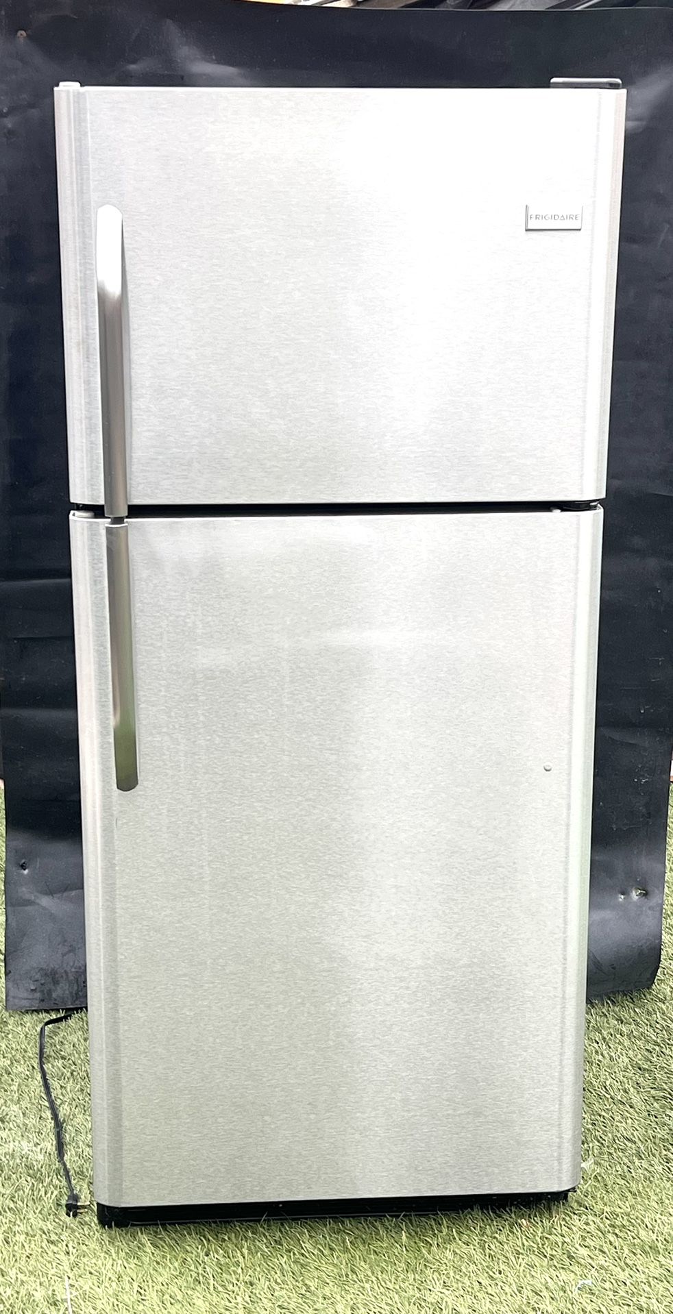 Working Stainless Steel Apartment Size Refrigerator -(CAN DELIVER!)
