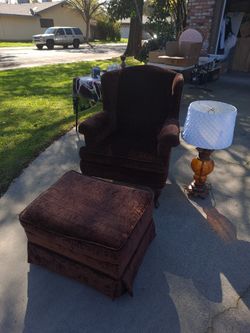 Chair And Ottoman 