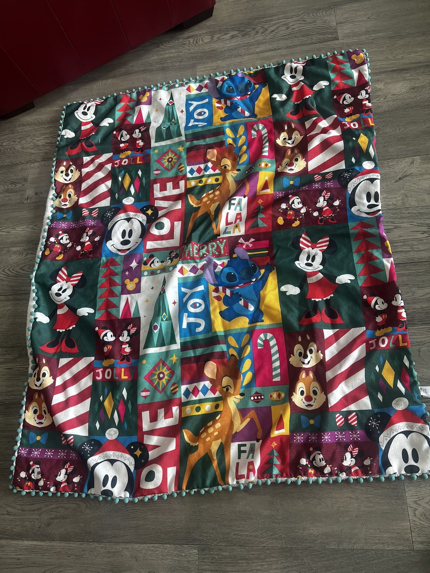 Disney Christmas Fleece Blanket