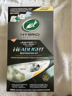 Headlight restoration kit