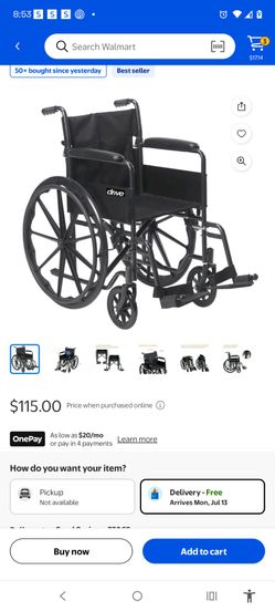 Brand new never used wheelchair.foldable, light weight