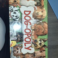 Dog-Opoly Monopoly Board Game Kids Dogs Family Fun Animals