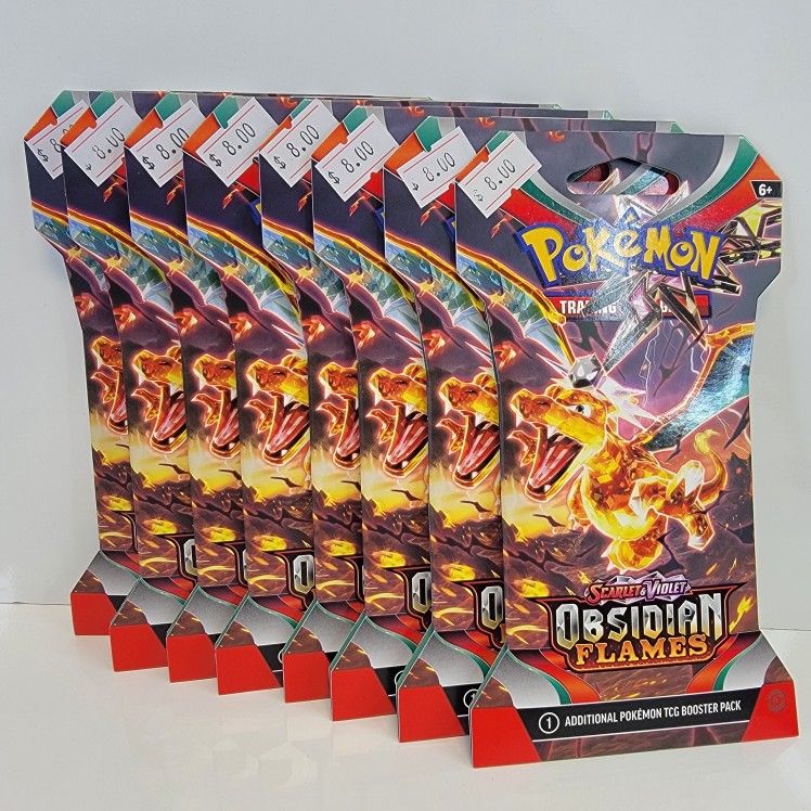 Pokemon Obsidian Flames Card Sleeved TCG
