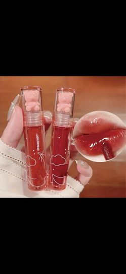 Sheer Red Teddy Bear Lip Tint